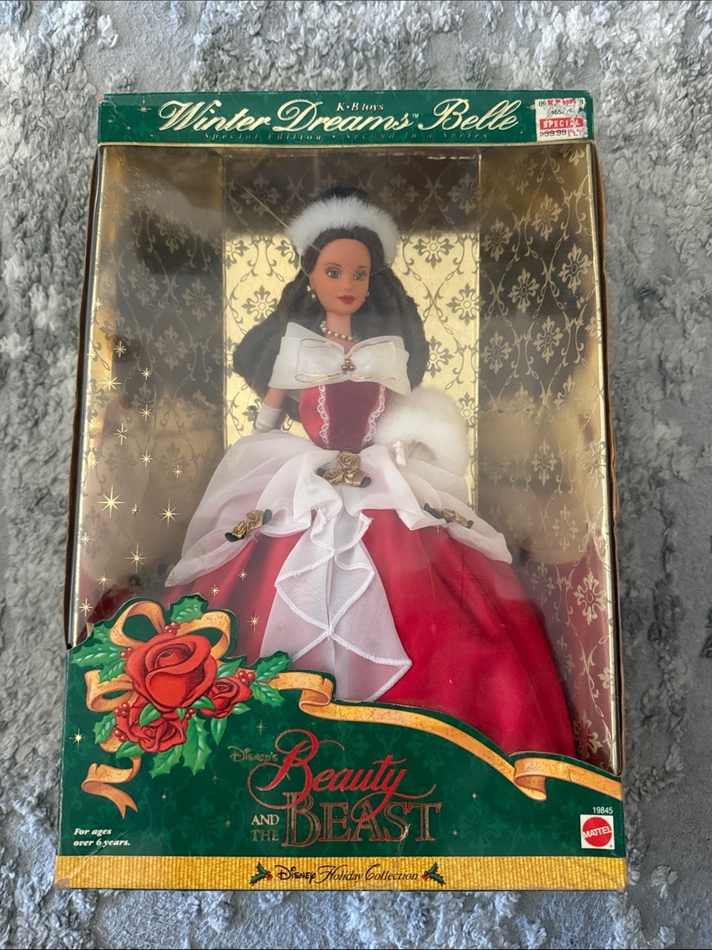 Beauty and the Beast Winter Dreams Belle Barbie